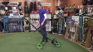 Caddytek Superlite Deluxe Golf Push Cart Review [upl. by Ivek1]