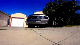 08 Mustang GT w BBK Catted X Pipe and Borla SType Stingers [upl. by Franklyn]