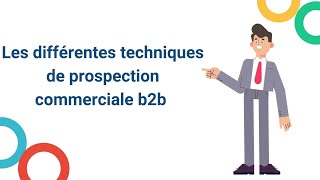 Les techniques de prospection commerciale b2b vidéo DANA [upl. by Orling]