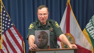 Hes a slow learner Sheriff Judd says man who shot Florida casino winner had 53 prior felony char [upl. by Ynetruoc]