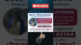 📌🚨Beca Rita Cetina Incorporación para alumnos de secundaria presencial ¿Quiénes tienen que acudir [upl. by Zeuqram]