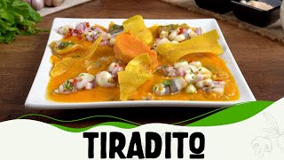 Tiradito de pejerrey  Receta rápida y fácil de hacer  Como hacer un rico tiradito [upl. by Lupien836]