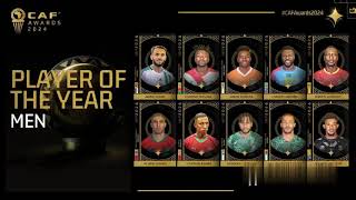 caf announces the nominees for the mens categories of the cafawards24 online video cutter com [upl. by Shih]