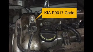 Troubleshooting Kia P0017 Crankshaft Position Camshaft Position Correlation Bank 1 Sensor B [upl. by Nasah883]