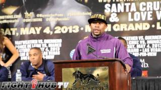 Floyd Mayweather vs Robert Guerrero Post Fight Press Conference Highlights HD [upl. by Emmott331]