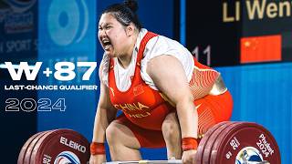 87kg IWF World Cup 2024  Full Session [upl. by Haim547]