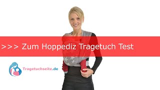 Hoppediz Tragetuch  Tragetuch Test [upl. by Celio362]