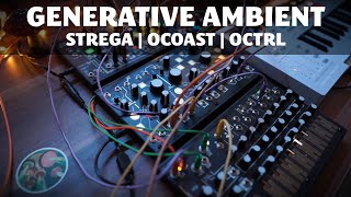 Minimal generative ambient for selfreflection  Strega  OCoast  OCtrl  Bitwig [upl. by Ala]