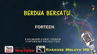 KARAOKE  BERDUA BERSATU [upl. by Xuerd]