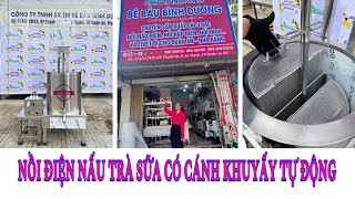 Trà sữa XuKa đã đặt nồi điện tại công ty Bé Bầu Và hành trình giao hàng đến quánnoidien milktea [upl. by Fiorenza805]