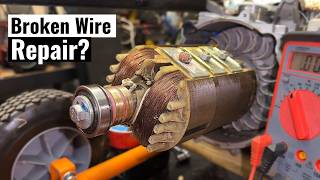 No Power  Broken Rotor Wire Repair [upl. by Ssitnerp]