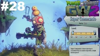 Plants vs Zombies Garden Warfare 2  Gameplay Part 28  Super Commando Multiplayer [upl. by Yhtac]