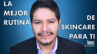 RUTINA DE SKINCARE DE DIA Y NOCHE  Dr Marino Dermatologo [upl. by Nedrah]