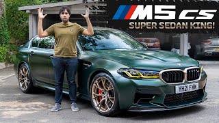 BMW M5 CS Utterly Mind Blowing  Full Drive Review [upl. by Waldron]