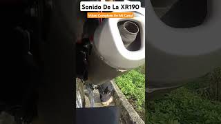 Sonido De La Honda XR190  Video Completo En Mi Canal [upl. by Kcirtap]