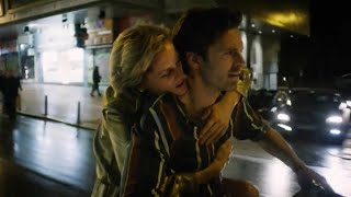 Monday Kiss scene on a scooter Sebastian Stan amp Denise Gough [upl. by Kamillah]