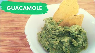 GUACAMOLE CASERO Prueba esta versión con apenas tres ingredientes… [upl. by Dee789]