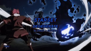 STARSET  DEGENERATE Slowed  Reverb [upl. by Ehsiom]