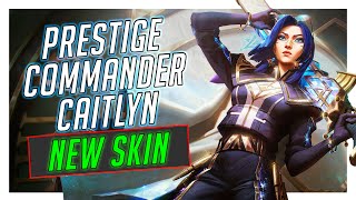 Prestige Arcane Commander Caitlyn  League of Legends [upl. by Malinowski854]