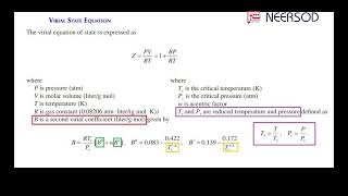 Virial State Equation [upl. by Odlanor]