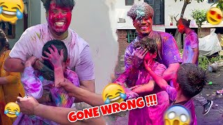 HOLI GONE WRONG WITH KIDS 😱 2024 [upl. by Name]