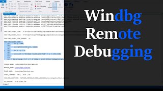 Debug 2 computers simultaneously  WinDBG remote debugging can do it [upl. by Nwahsid]