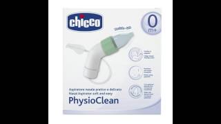 Aspirador nasal Chicco Physio Clean con 3 sondas [upl. by Okir]