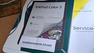 Pocketbook InkPad Color 3 unboxing 20 pocketbook [upl. by Tegdirb]