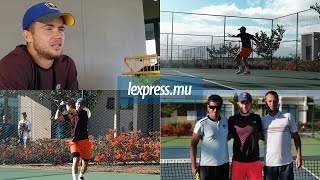 Tennis Enzo Couacaud sous le soleil mauricien [upl. by Reppart]