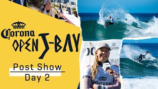 Womens Opening Round Gets Underway  Corona Open JBay Post Show Day 2 [upl. by Rednal]