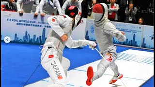 Singapore Fencing Team UPSET WIN vs World no1 Japan [upl. by Ysdnyl]