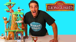 The Lion Guard Training Lair Playset   Toy Reviews  Konas2002 [upl. by Squire]