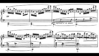 LIsle joyeuse C Debussy Score Animation [upl. by Westlund]