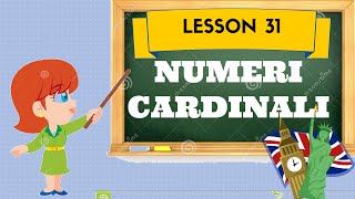 Corso di inglese 31  NUMERI CARDINALI [upl. by Shaddock152]