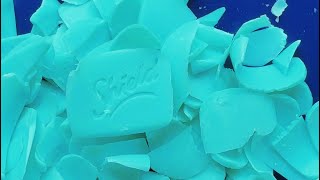 SOAP ASMR Soft Shield Cut Soothing Soap Video [upl. by Bulley869]