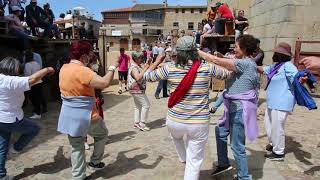 Segundo encierro de las fiestas del Noveno en San Felices de los Gallegos [upl. by Anirol]