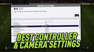 BEST CONTROLLER AND CAMERA SETTINGS IN FIFA 18 TUTORIAL  ALL SETTINGS EXPLAINED [upl. by Suzanne]