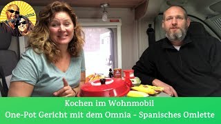 One Pot Gericht im Omnia Backofen  Spanisches Omelette 11 [upl. by Doreg]