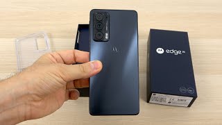 Motorola Edge 20 Unboxing Ultraslim Phone With 144 Hz Refresh Rate [upl. by Harifaz]