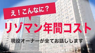 【リゾートマンション維持費用】１年間にかかった費用を全て計算してみた。 [upl. by Odnalo550]