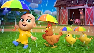 Rain Rain Go Away  Animal Songs  Newborn Baby Songs amp Nursery Rhymes [upl. by Htrap]