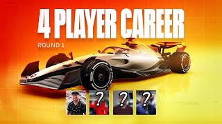 Unveiling our NEW F1 Game Mode 4 Player Career Mode [upl. by Esinned]