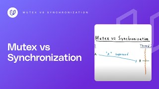 Mutex vs Synchronization [upl. by Zorah]