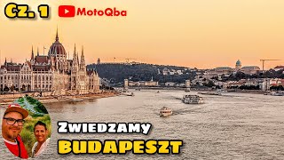 zwiedzamy BUDAPESZT 🇭🇺 cz1 DUNAJ 🌉 MotoQba budapest hungary virtualwalk [upl. by Eirellav]