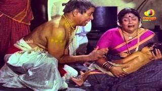 Sri Mantralaya Raghavendra Swamy Mahatyam Scenes  Rajnikanth brings a boy back to life [upl. by Bred825]