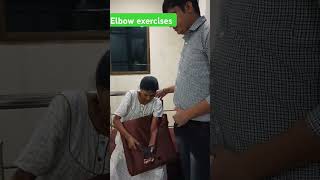 Elbow exercises after facture  VMH hospital khaperkheda Nagpur physiotherapycenter9096083805 e [upl. by Adialeda]