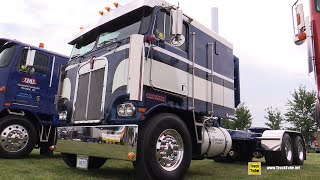 1982 Kenworth K100 Canadiana Edition  Walkaround Exterior Interior Tour  2021 Clifford Truck Show [upl. by Sorci]