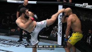 UFC Recap HIGHLIGHTS Ikram Aliskerov vs Warlley Alves 102123 [upl. by Tyne]