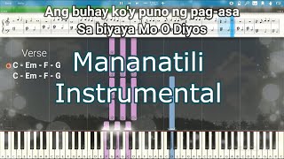 Mananatili Instrumental Acoustic Cover [upl. by Bornie]