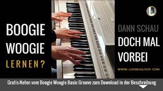 Boogie Woogie Basic Groove in 10 Minuten lernen [upl. by Dang122]